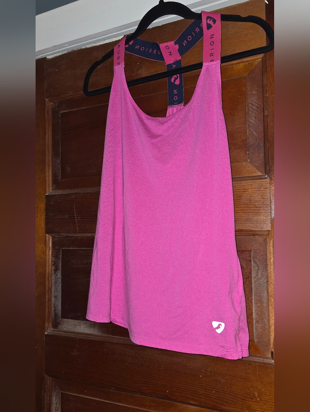 Aubrion Pink Racerback Active Tank Top